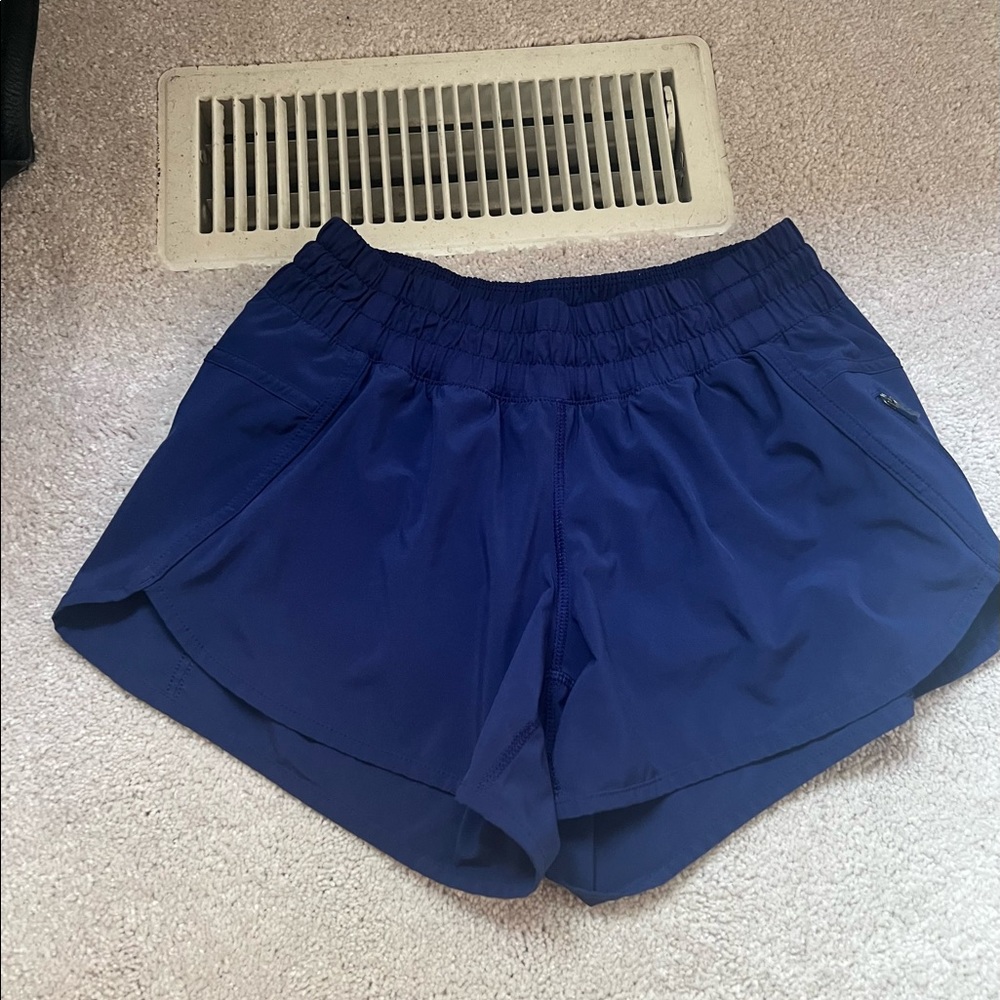 Navy Lululemon Shorts